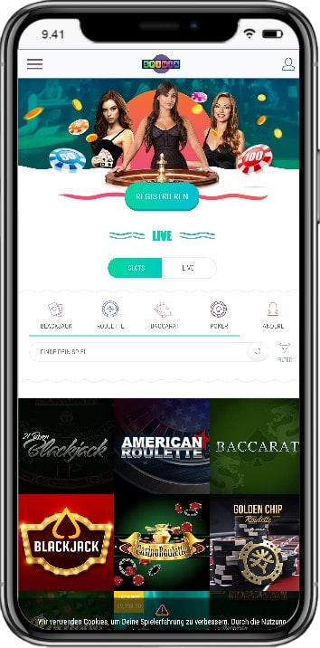 Mobile Online Live Casinos